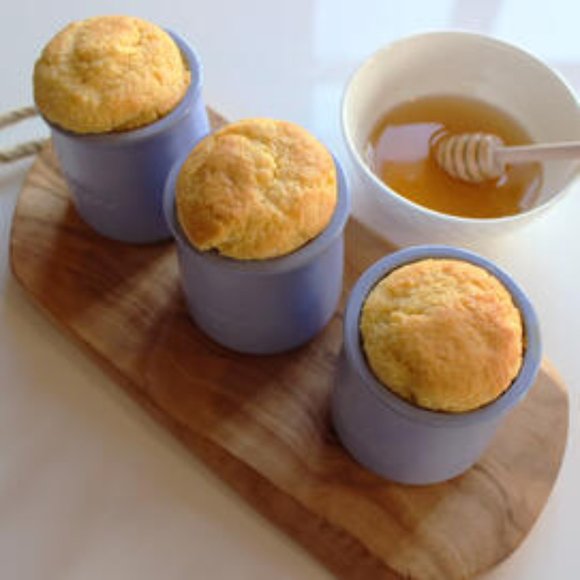 La Fermiére French Glazed Terracotta Pots set of 6 - Picture 6 of 14